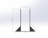 Laminated 6X6 Post Footer Bracket - PF4P66