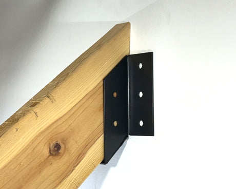 Saddle Truss Brackets - Down Angled - Wood Post Brackets - construction materials - building supposrts - beam supports - post support - timber frame brackets - wood frame buildings - post frame buildings - barndominium brackets - exposed beam brackets