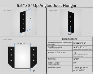 Joist Hangers - Up Angled