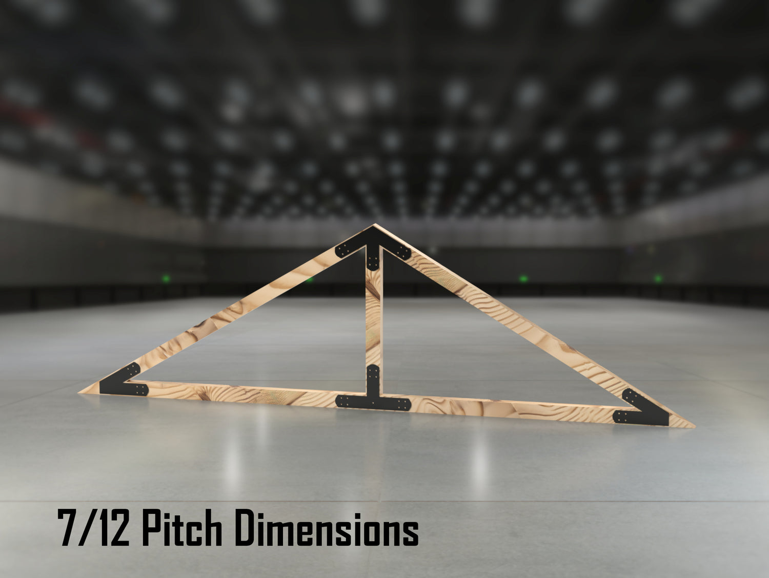 King Truss Bracket Set - Crowned Style - For 8 Inch Lumber - Wood Post Brackets - construction materials - building supposrts - beam supports - post support - timber frame brackets - wood frame buildings - post frame buildings - barndominium brackets - exposed beam brackets