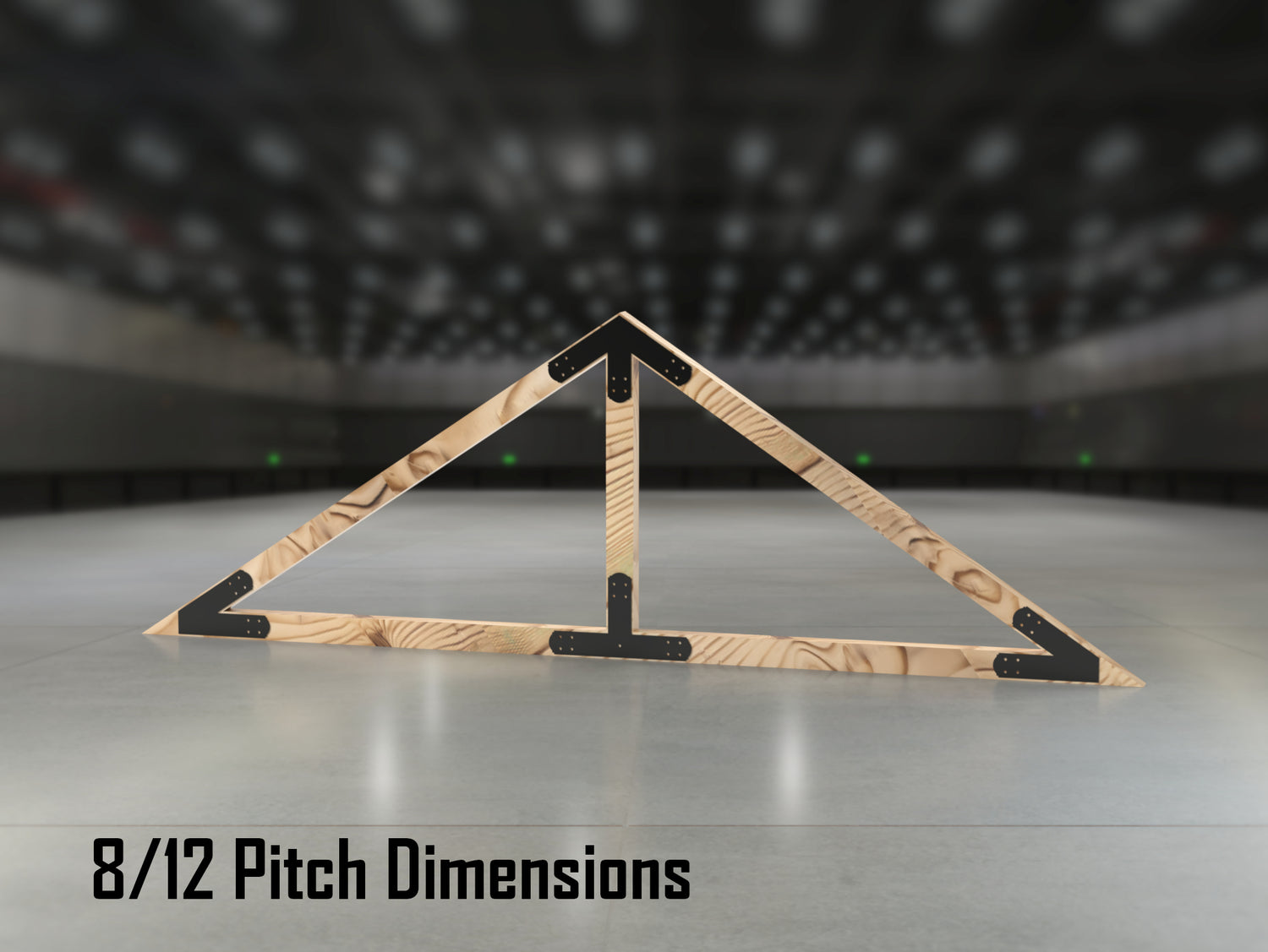 King Truss Bracket Set - Crowned Style - For 8 Inch Lumber - Wood Post Brackets - construction materials - building supposrts - beam supports - post support - timber frame brackets - wood frame buildings - post frame buildings - barndominium brackets - exposed beam brackets