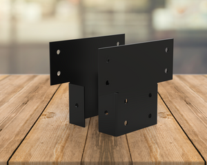 Adjustable Column to Beam Brace - 2 Piece Set (ACB3.5-ACB8) - Wood Post Brackets - construction materials - building supposrts - beam supports - post support - timber frame brackets - wood frame buildings - post frame buildings - barndominium brackets - exposed beam brackets