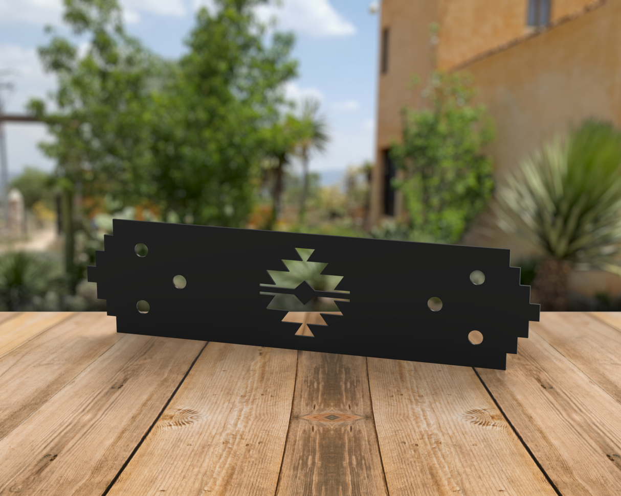 Straight Bracket - Aztec Style - For 6 Inch Lumber - Wood Post Brackets - construction materials - building supposrts - beam supports - post support - timber frame brackets - wood frame buildings - post frame buildings - barndominium brackets - exposed beam brackets