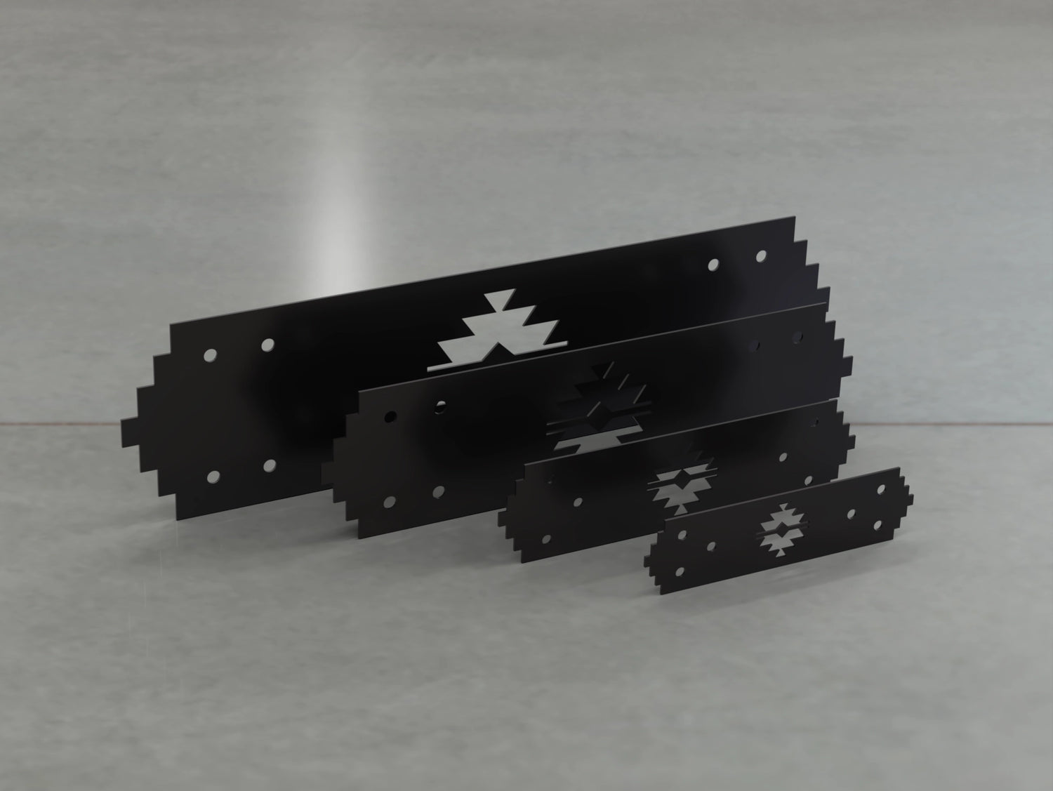 Aztec Style Straight Brackets - Various Sizes - Wood Post Brackets - construction brackets - brackets for post and beam construction - beam supports - post support - timber frame brackets - barndominium brackets - exposed beam brackets