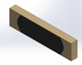 Straight Bracket - Crowned Style - For 8 Inch Lumber