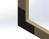 L Bracket - Standard Style - For 8 Inch Lumber