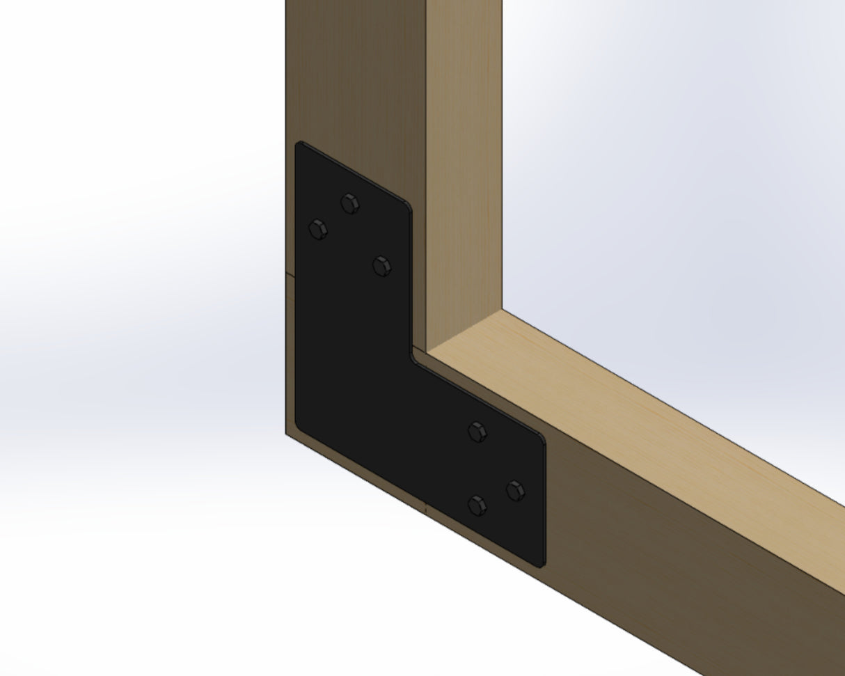 L Bracket - Standard Style - For 6 Inch Lumber