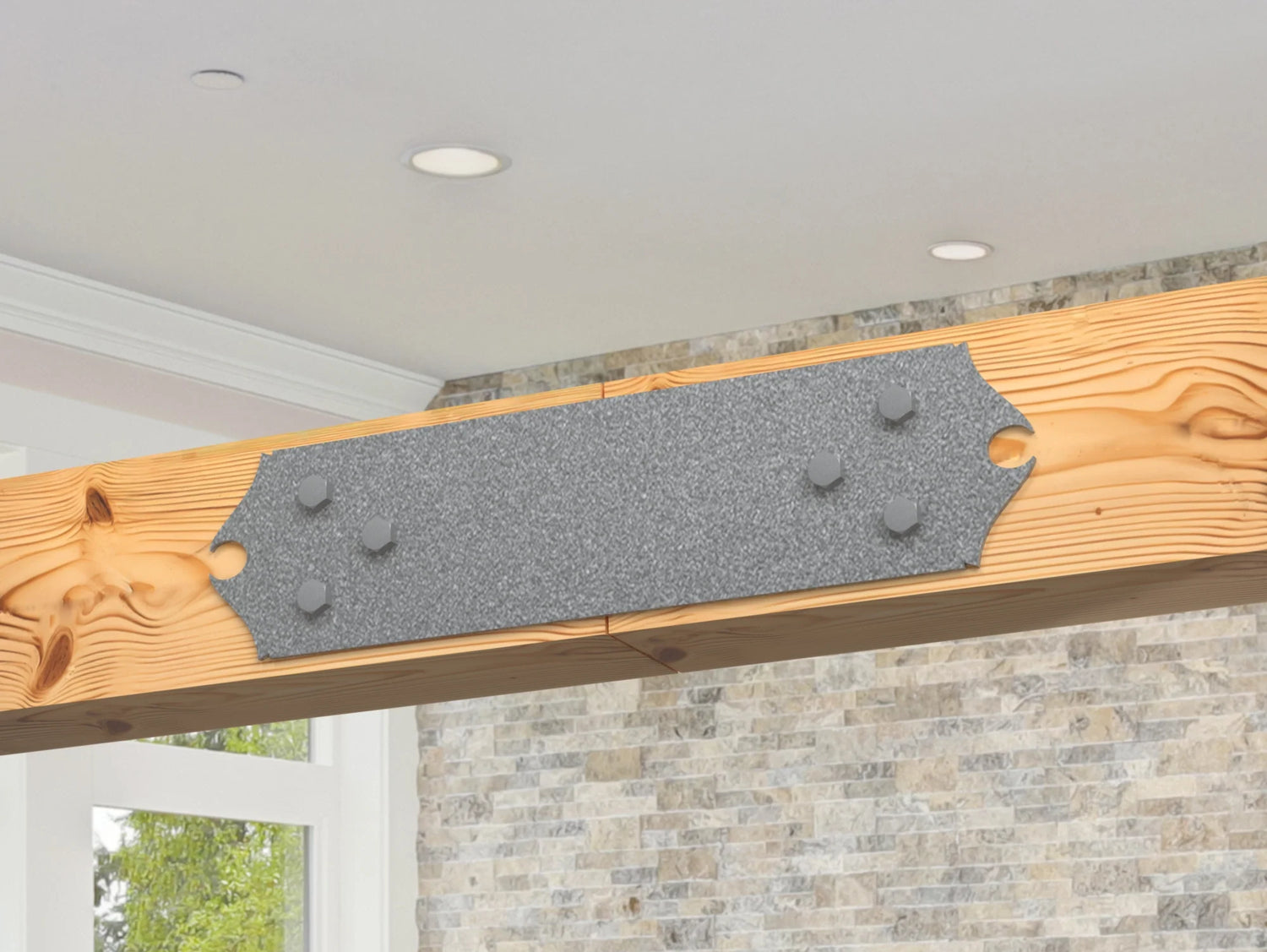 Colonial Brackets For 4x4 Dimensional Lumber - Madison Iron and Wood