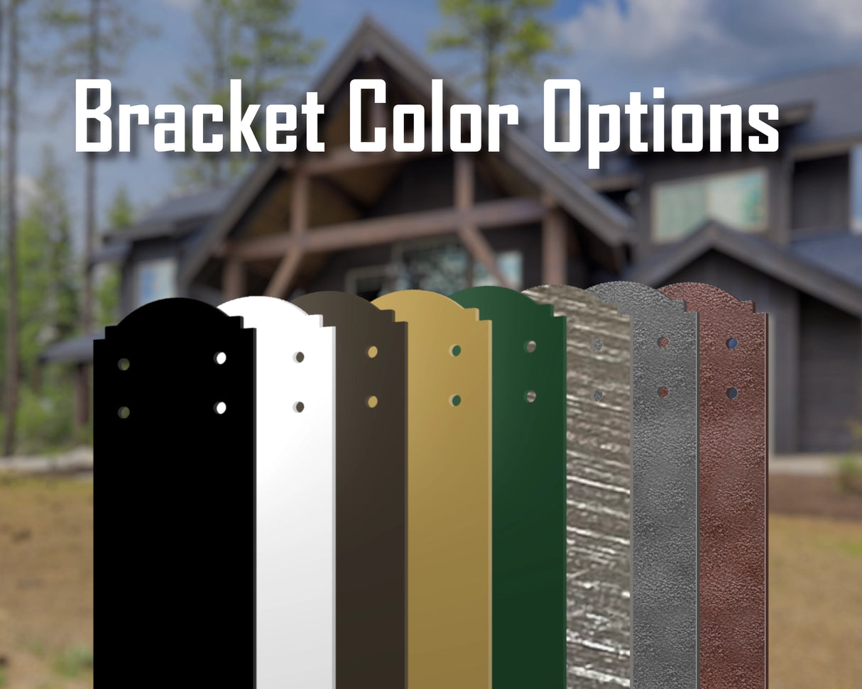 Straight Bracket - Standard Style - For 4 Inch Lumber