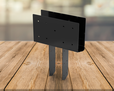 Column to Beam Brace - Crowned Style - Wood Post Brackets - construction materials - building supposrts - beam supports - post support - timber frame brackets - wood frame buildings - post frame buildings - barndominium brackets - exposed beam brackets