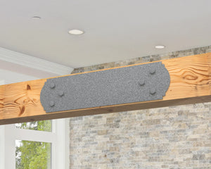 Crowned Brackets for 6x6 Dimensional Lumber - Madison Iron and Wood