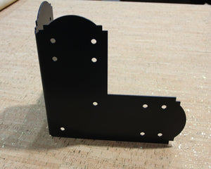 90 Degree Double L Bracket for 6" Post - Wood Post Brackets - construction materials - building supports - beam supports - post supports