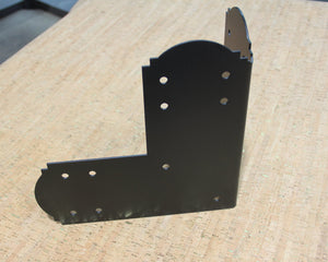 90 Degree Double L Bracket for 6" Post - Wood Post Brackets - construction materials - building supports - beam supports - post supports