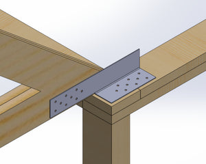 Where and When to Use Brackets on a Timber Frame Building | Wood Post ...