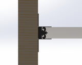 Fleur De Lis Joist Hangers - (Nominal Sizes) - FDLJH1.625-FDLJH5.625 - Wood Post Brackets - construction materials - building supports - beam supports - post supports