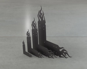 Flaming L Brackets - Various Sizes - Wood Post Brackets - construction brackets - brackets for post and beam construction - beam supports - post support - timber frame brackets - barndominium brackets - exposed beam brackets