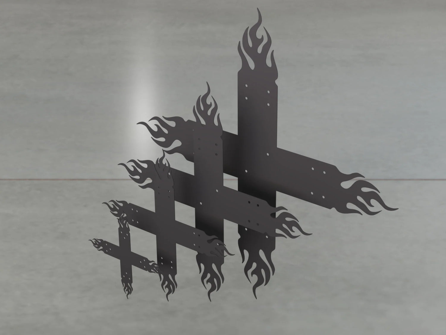 Flaming X Brackets - Various Sizes - Wood Post Brackets - construction brackets - brackets for post and beam construction - beam supports - post support - timber frame brackets - barndominium brackets - exposed beam brackets