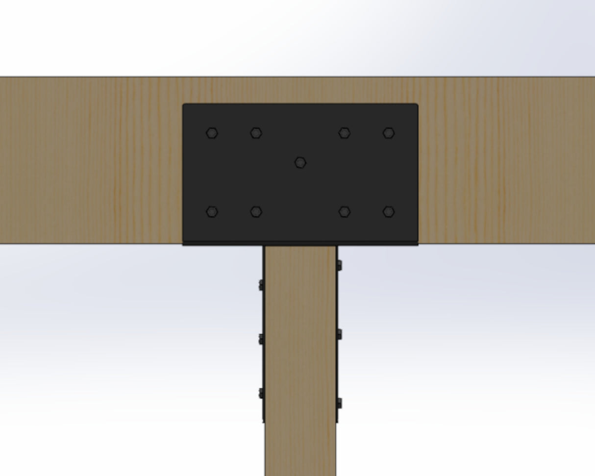 Column to Beam Brace - 5 Inch Beams (CB5.125-CB5.5)