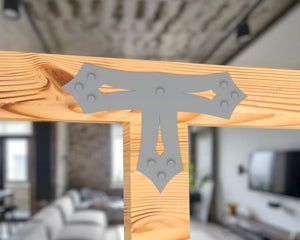 Gothic Brackets For 4x4 Dimensional Lumber - Madison Iron and Wood