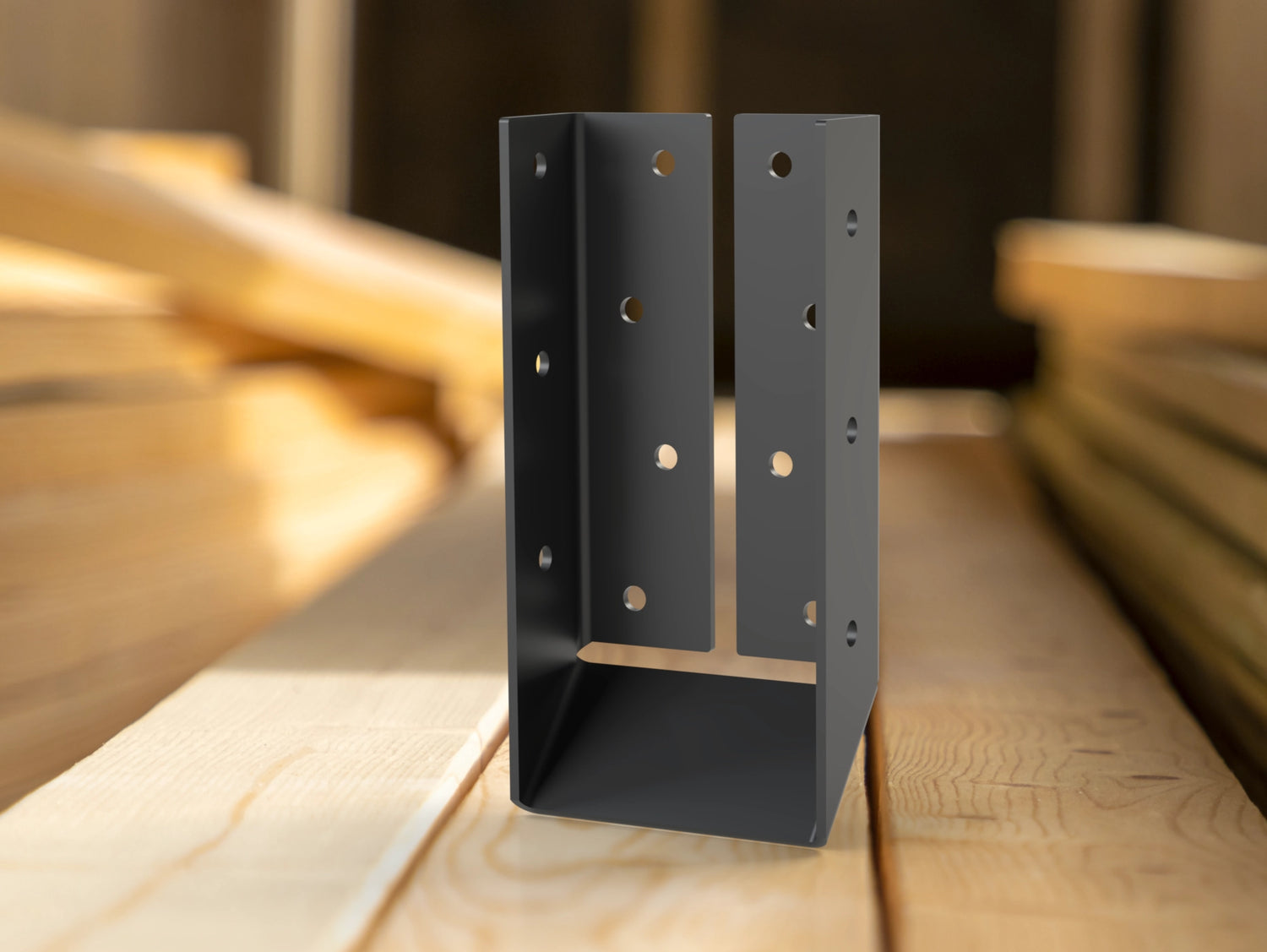 Joist Hangers - Down Angled - Hidden Flange Mount - True Sizes - Wood Post Brackets - construction brackets - brackets for post and beam construction - beam supports - post support - timber frame brackets - barndominium brackets - exposed beam brackets