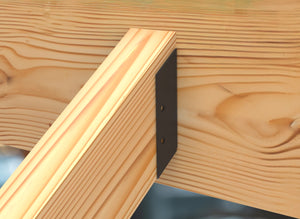 Joist Hangers - Down Angled - Hidden Flange Mount - True Sizes - Wood Post Brackets - construction brackets - brackets for post and beam construction - beam supports - post support - timber frame brackets - barndominium brackets - exposed beam brackets