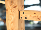 Hidden T Mount - For True Sized Beams - Wood Post Brackets - construction brackets - brackets for post and beam construction - beam supports - post support - timber frame brackets - post frame buildings - barndominium brackets - exposed beam brackets