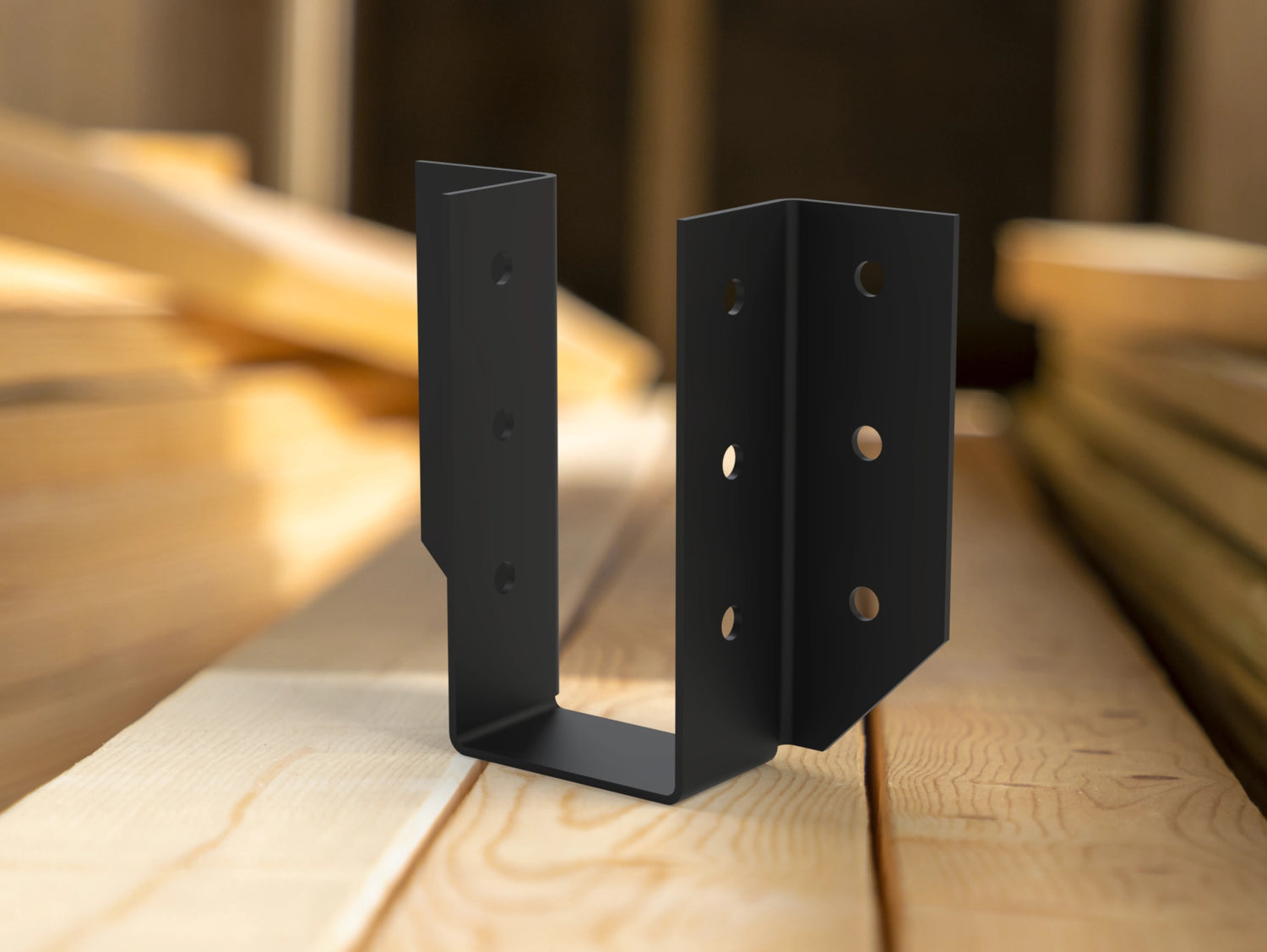 Joist Hangers - Face Mount - True Sizes - Wood Post Brackets - construction brackets - brackets for post and beam construction - beam supports - post support - timber frame brackets - barndominium brackets - exposed beam brackets