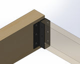 Joist Hangers - Corner Bracket (Nominal Sizes) - JHCM1.625-JHCM5.625