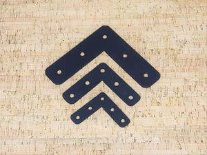 Edge Bracket, L Brackets - Wood Post Brackets - construction materials - building supports - beam supports - post supports