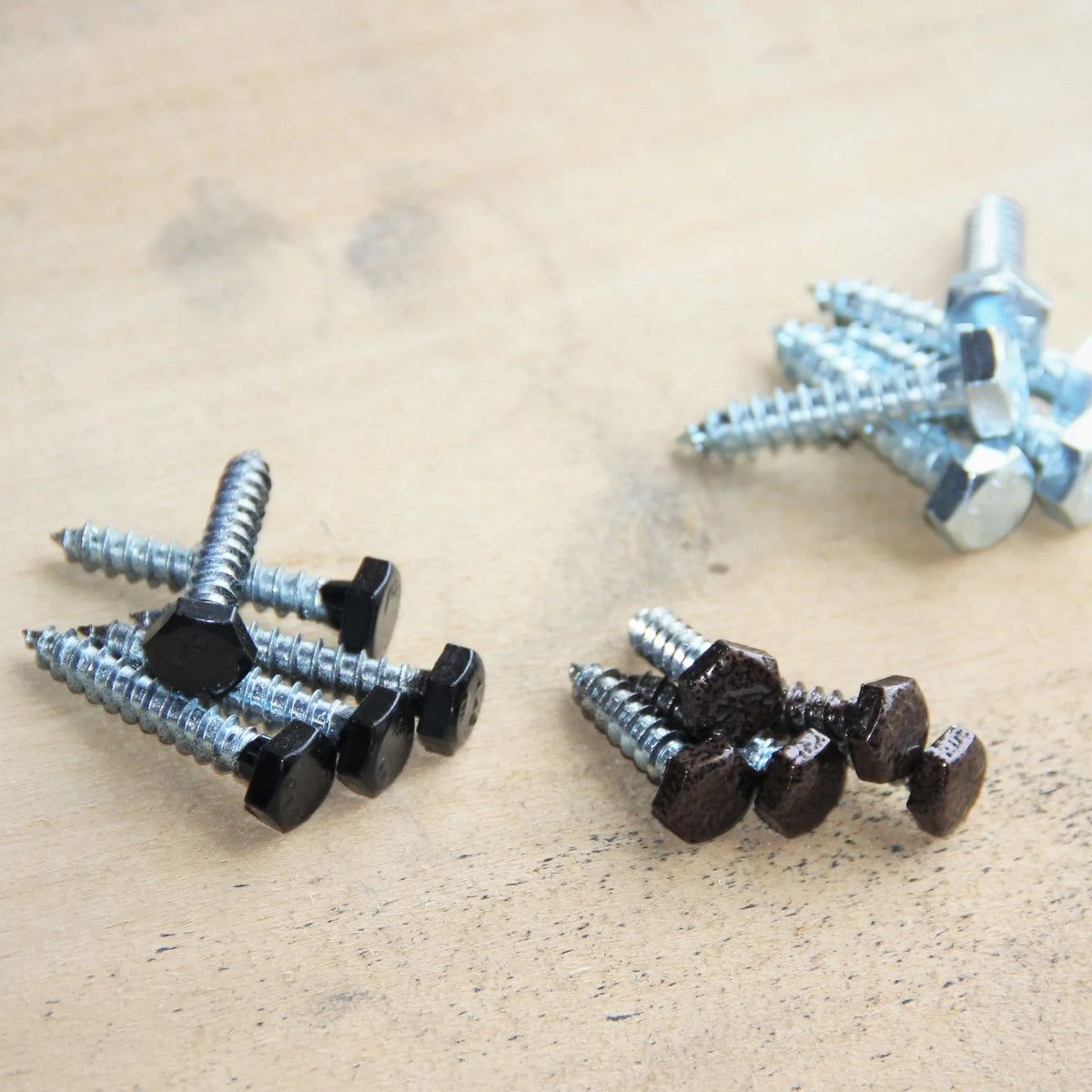 Custom Color Lag Bolts and Washers for Wood Brackets - 10 Count | Wood ...