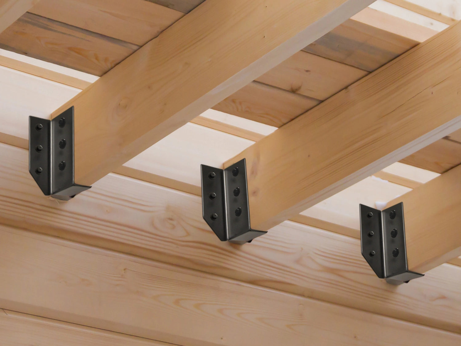 Joist Hangers - Face Mount (True Sizes) - JHFM2-JHFM6 - Wood Post Brackets - construction materials - building supports - beam supports - post supports