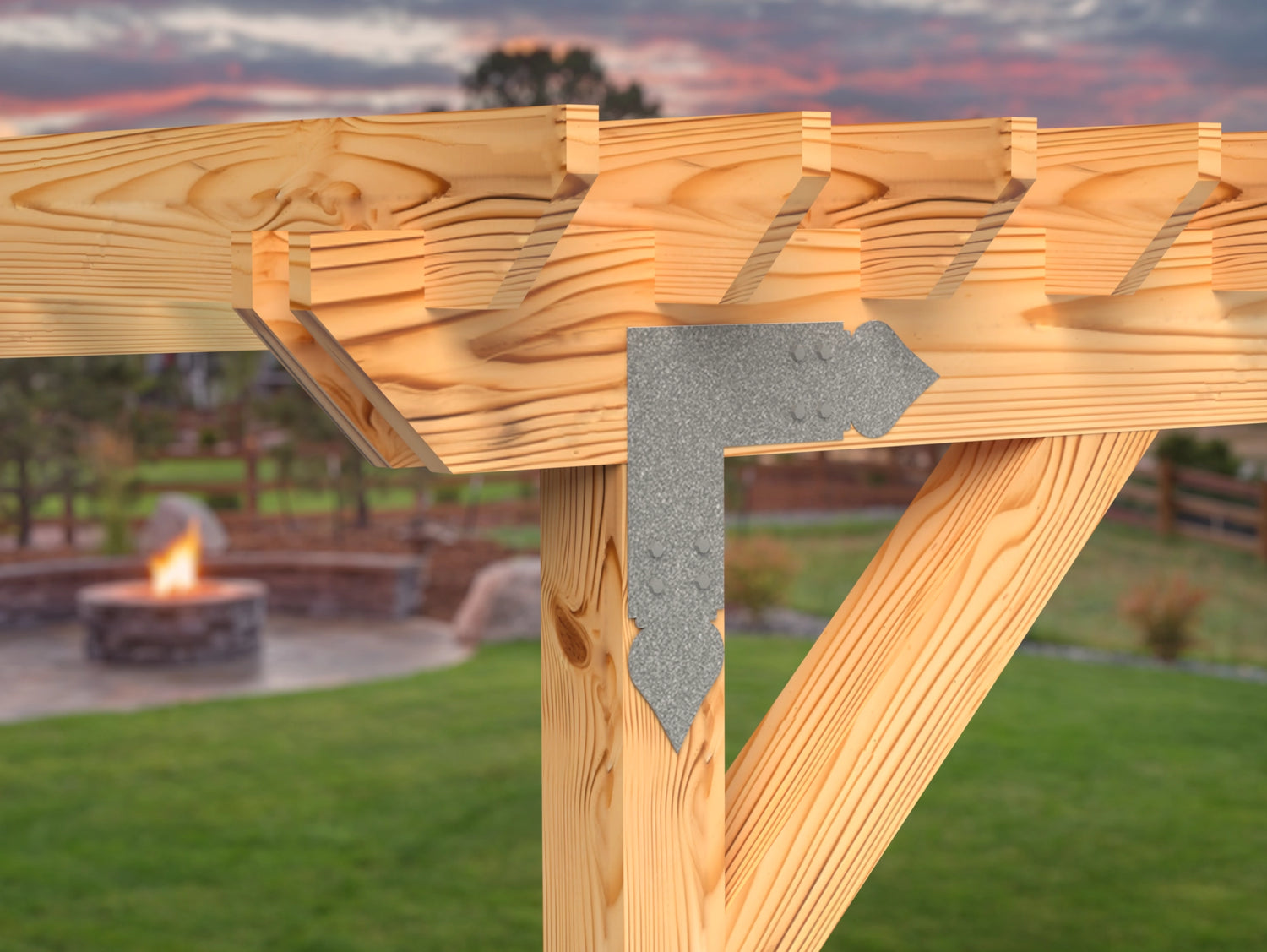 L Bracket - Spade Style - For 8 Inch Lumber - Wood Post Brackets - construction brackets - brackets for post and beam construction - beam supports - post support - timber frame brackets - barndominium brackets - exposed beam brackets