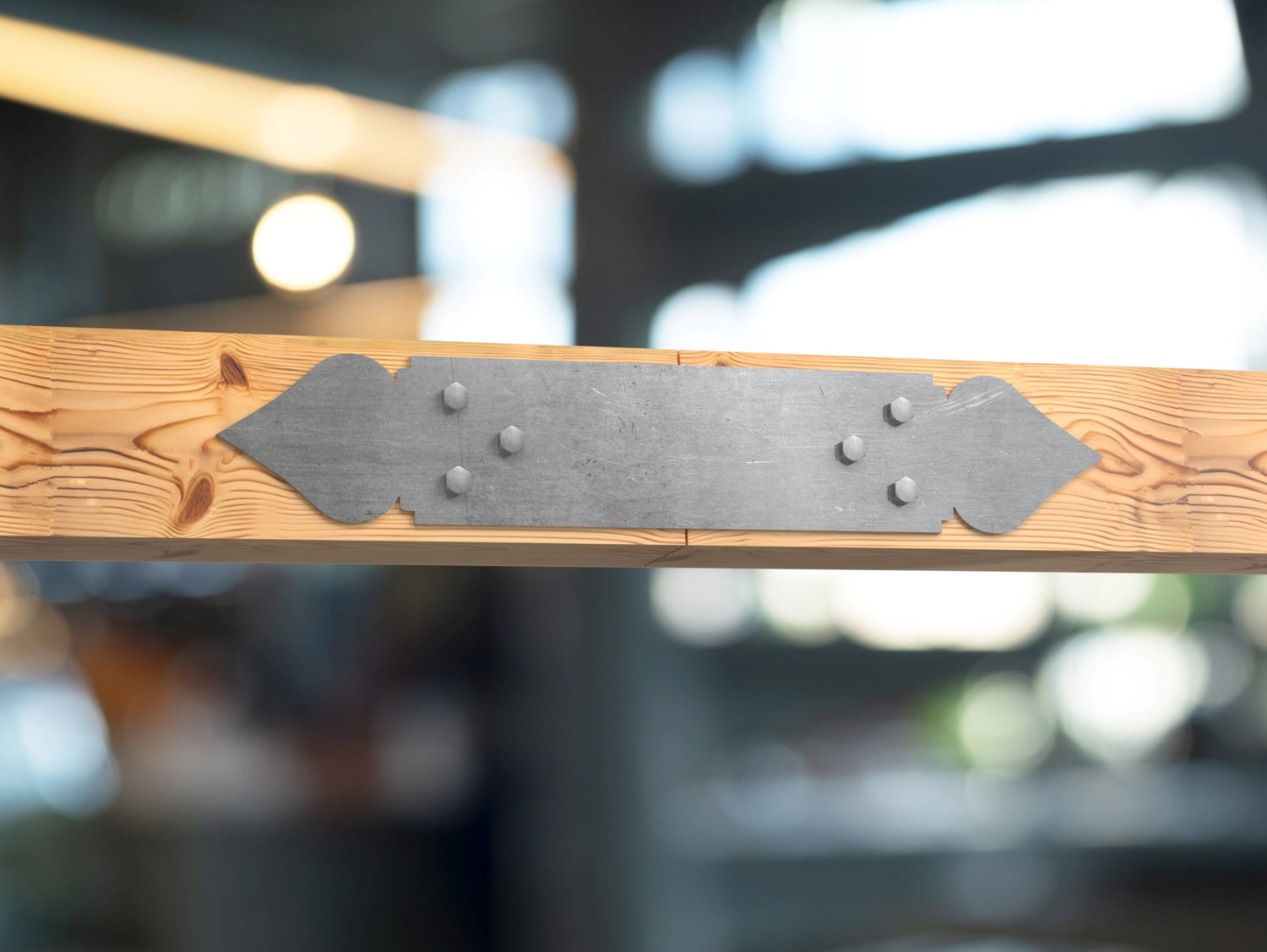 Straight Bracket - Spade Style - For 8 Inch Lumber - Wood Post Brackets - construction brackets - brackets for post and beam construction - beam supports - post support - timber frame brackets - barndominium brackets - exposed beam brackets