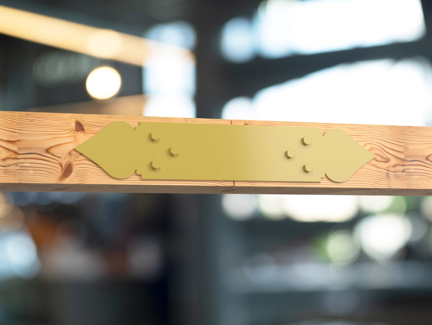 Straight Bracket - Spade Style - For 6 Inch Lumber - Wood Post Brackets - construction brackets - brackets for post and beam construction - beam supports - post support - timber frame brackets - barndominium brackets - exposed beam brackets