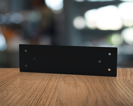 Straight Bracket - Standard Style - For 8 Inch Lumber - Wood Post Brackets - construction materials - building supposrts - beam supports - post support - timber frame brackets - wood frame buildings - post frame buildings - barndominium brackets - exposed beam brackets