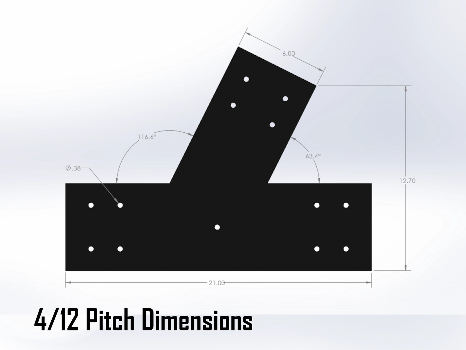 Web Truss Bracket Set - Industrial Style - For 8 Inch Lumber - Wood Post Brackets - construction brackets - brackets for post and beam construction - beam supports - post support - timber frame brackets - post frame buildings - barndominium brackets - exposed beam brackets