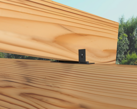 Rafter Clip Brackets - Wood Post Brackets - construction brackets - brackets for post and beam construction - beam supports - post support - timber frame brackets - barndominium brackets - exposed beam brackets