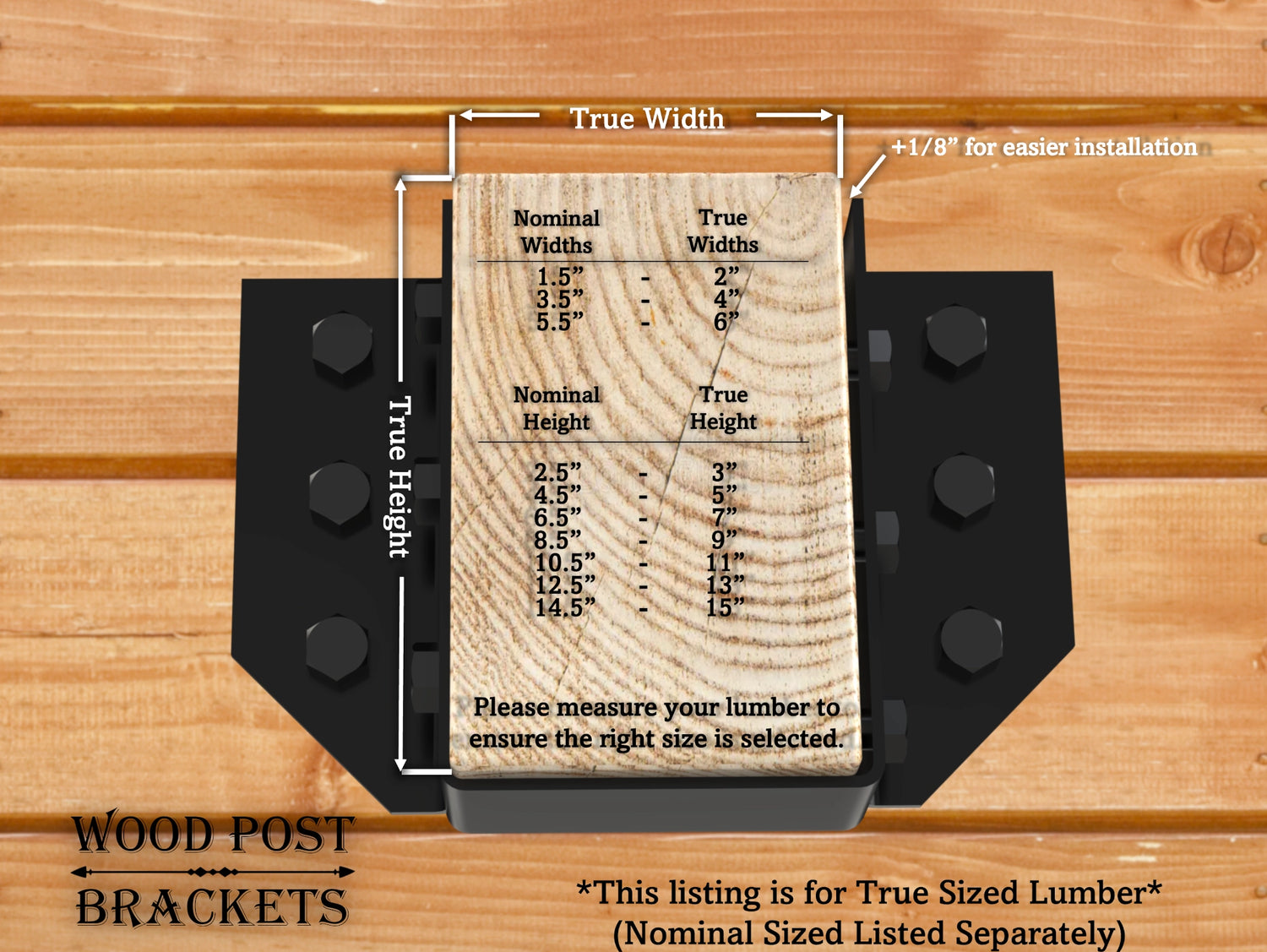 Joist Hangers - Crowned Style - True Sizes - Wood Post Brackets - construction brackets - brackets for post and beam construction - beam supports - post support - timber frame brackets - barndominium brackets - exposed beam brackets