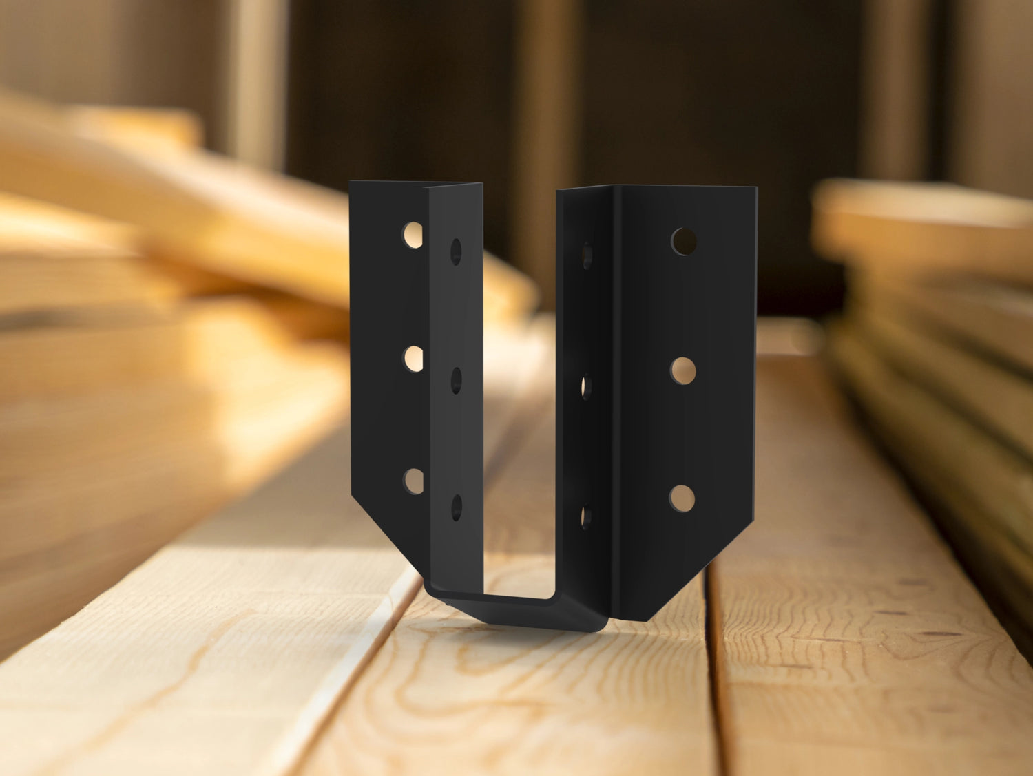 Joist Hangers - Up Angled - Nominal Sizes - Wood Post Brackets - construction brackets - brackets for post and beam construction - beam supports - post support - timber frame brackets - barndominium brackets - exposed beam brackets