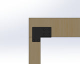 Post to Beam Corner Brace - 6 Inch Beams (PBC5.5)