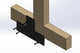 T Bracket - Standard Style - For 8 Inch Lumber