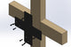 X Bracket - Standard Style - For 8 Inch Lumber